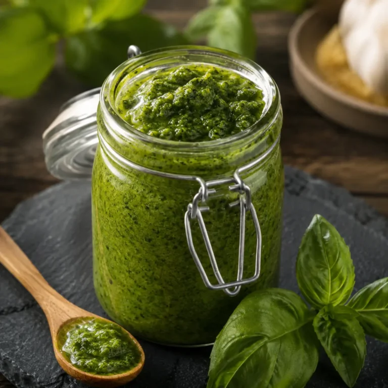 Italienisches Basilikumpesto