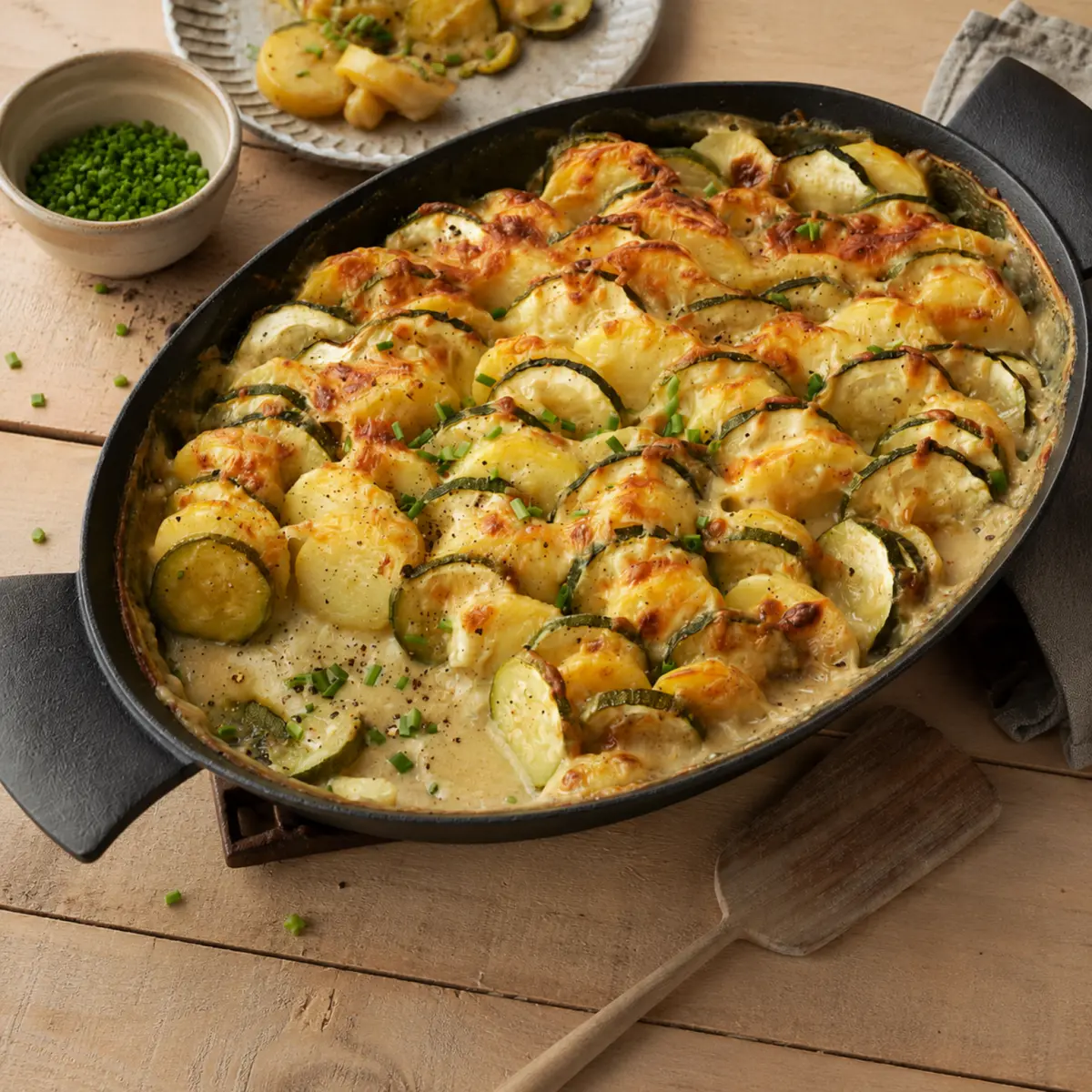 Kartoffel Zucchini Auflauf