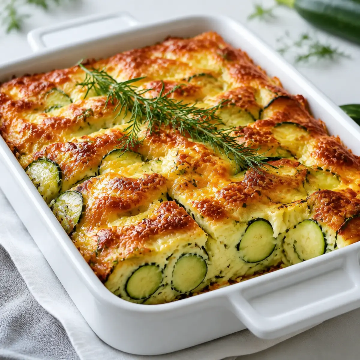 Klassischer Zucchini Auflauf