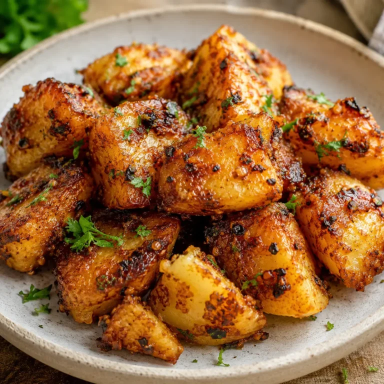 Knoblauch Parmesan Kartoffeln
