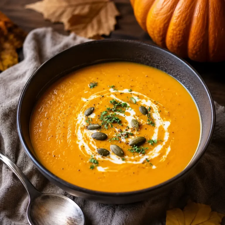 Kürbissuppe mit Curry