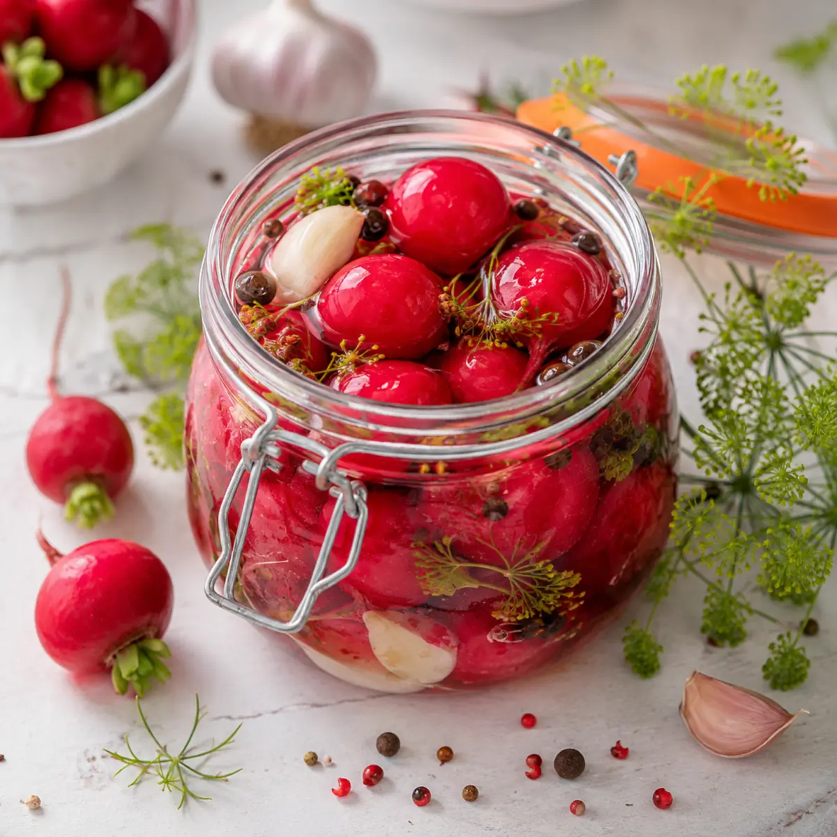 Radieschen fermentieren