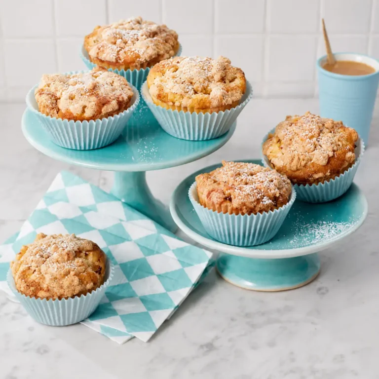 Vegane Apfel-Knusper-Muffins