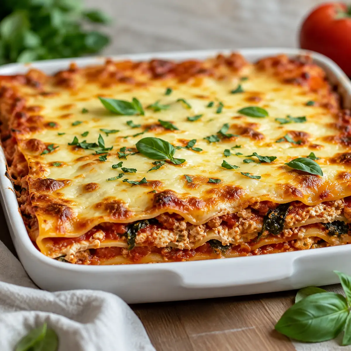 Vegetarische Lasagne